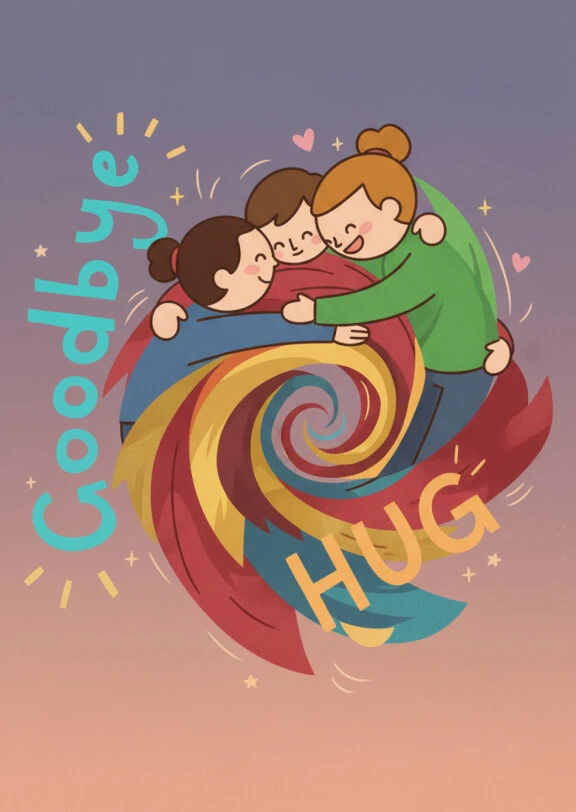 Farewell Friendship Hug