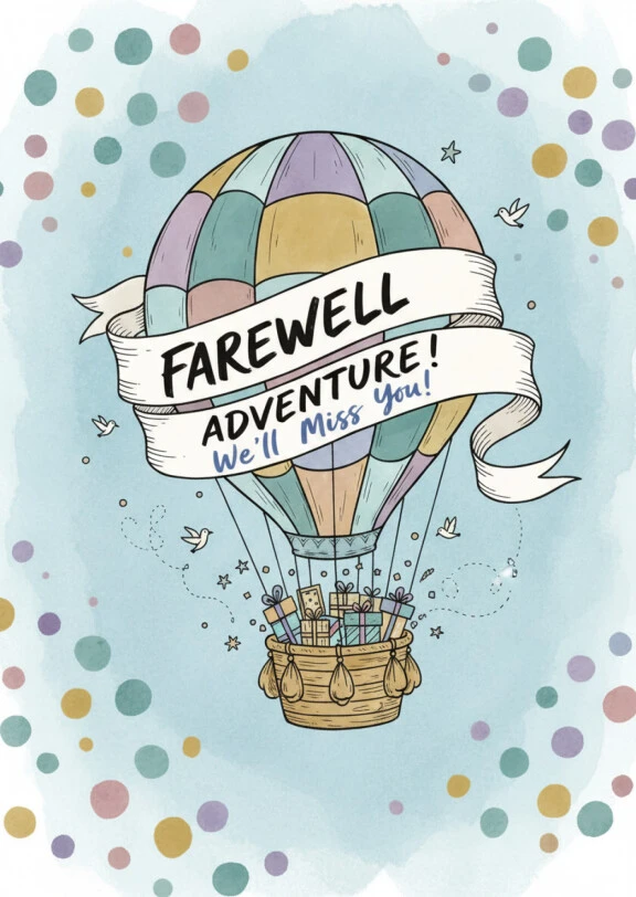 Farewell Adventure Wishes