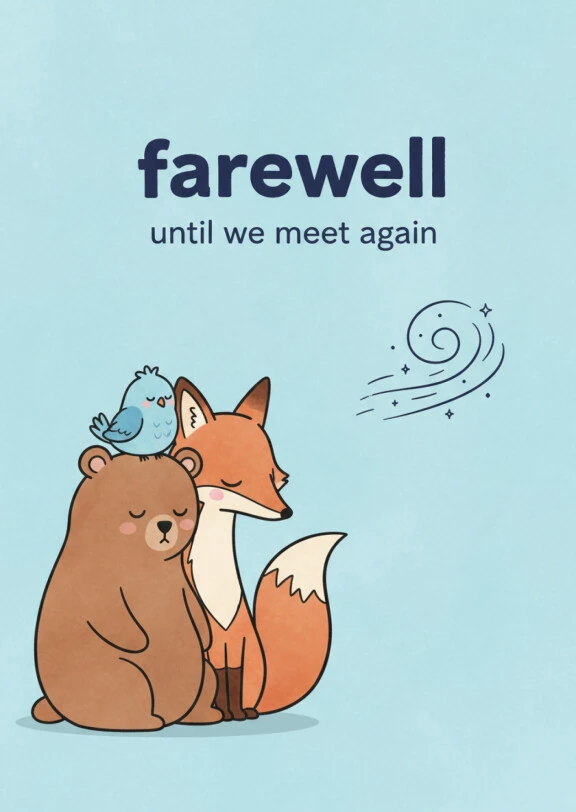 Farewell and Best Wishes
