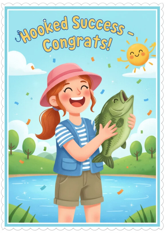 Congratulations on Your Big Catch