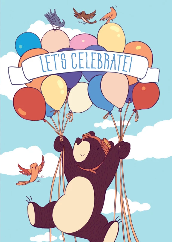 Fun Celebration with Balloons