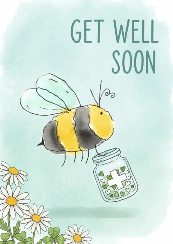 Cheerful Get Well Soon