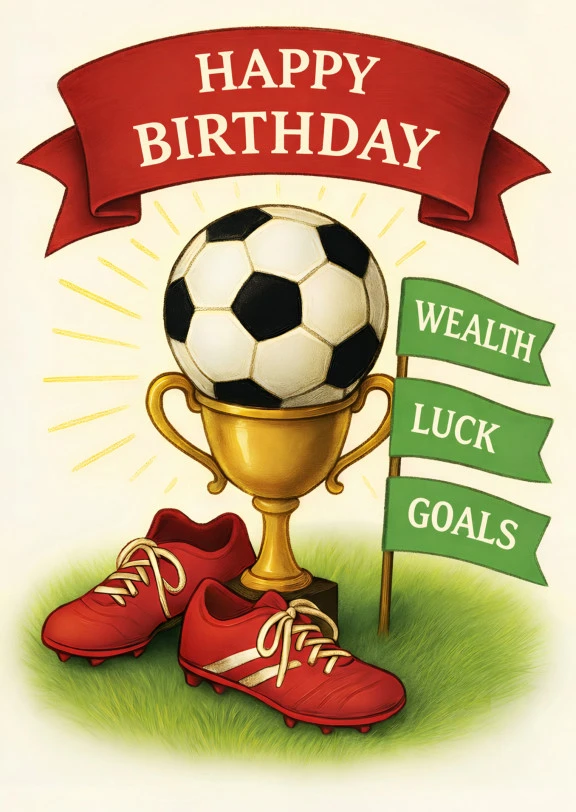 Soccer Birthday Wishes