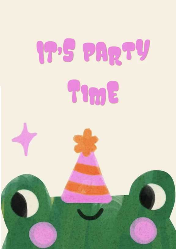 Frog Themed Birthday Celebration