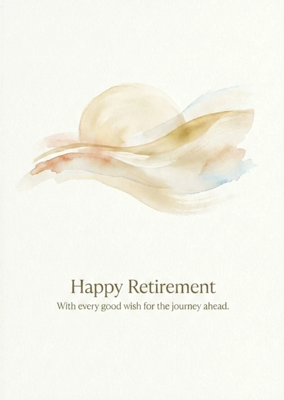 Wishes for a Happy Retirement