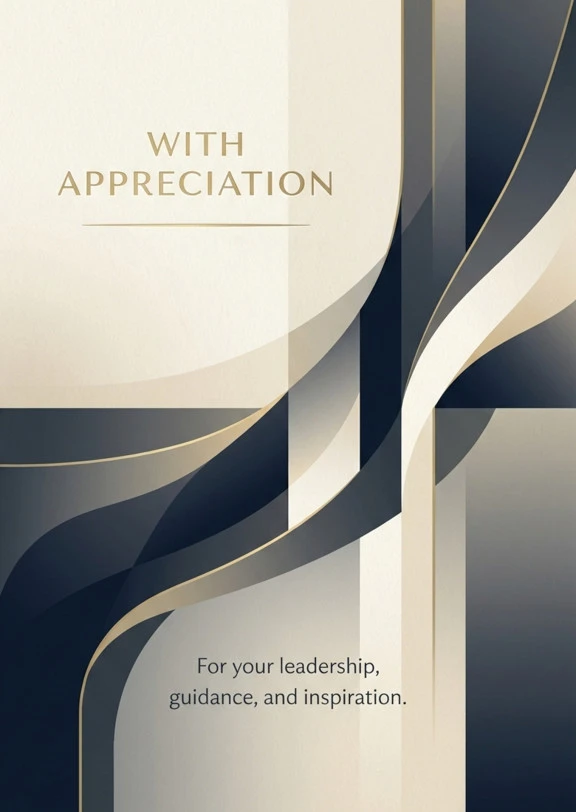 Leadership Appreciation Message