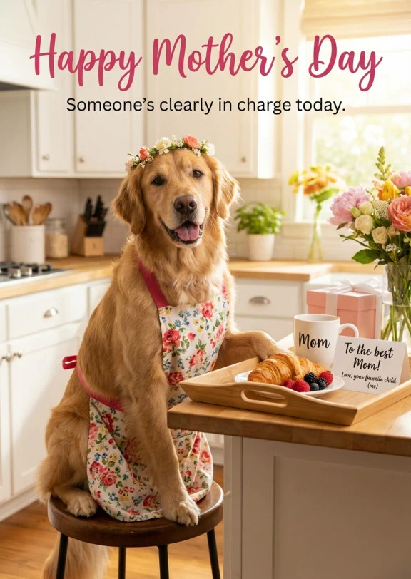 Happy Mother's Day From Your Pup