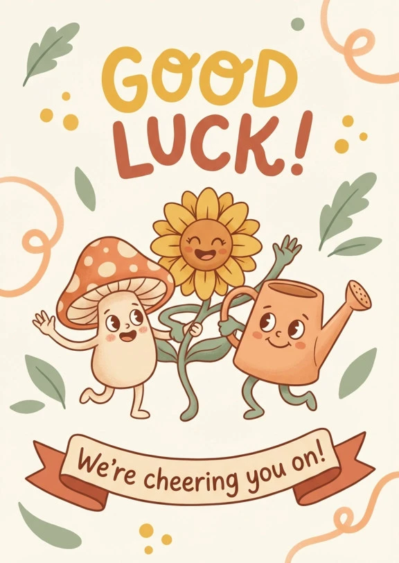 Good Luck Cheerful Wishes