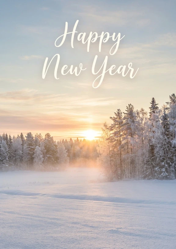 Winter New Year Wishes