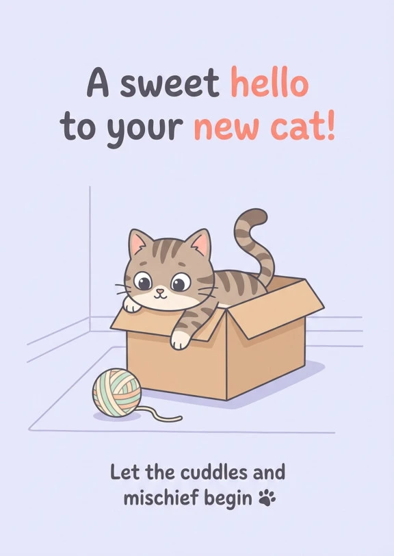 Welcome to Your New Feline Friend