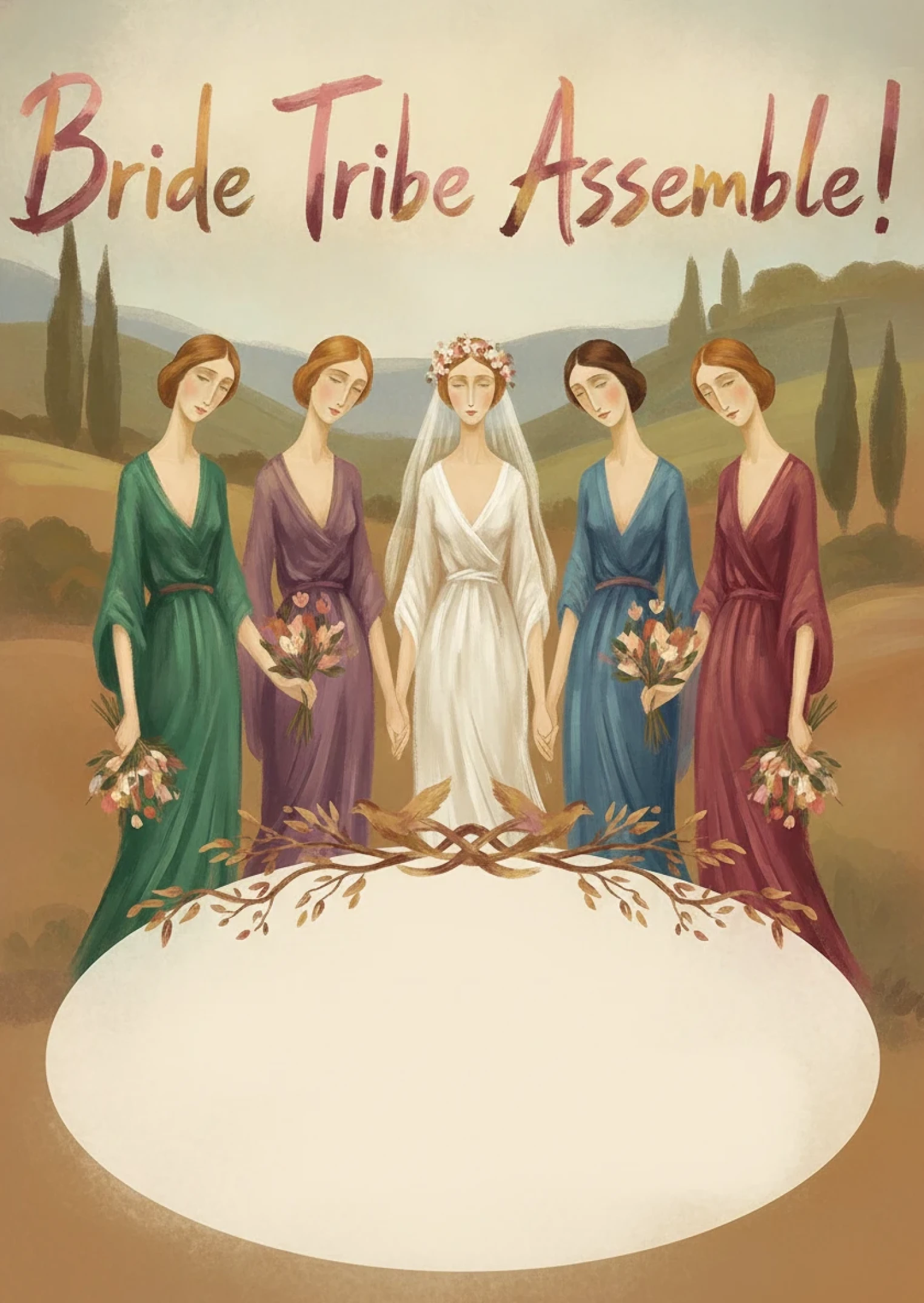 Bride Tribe Assemble