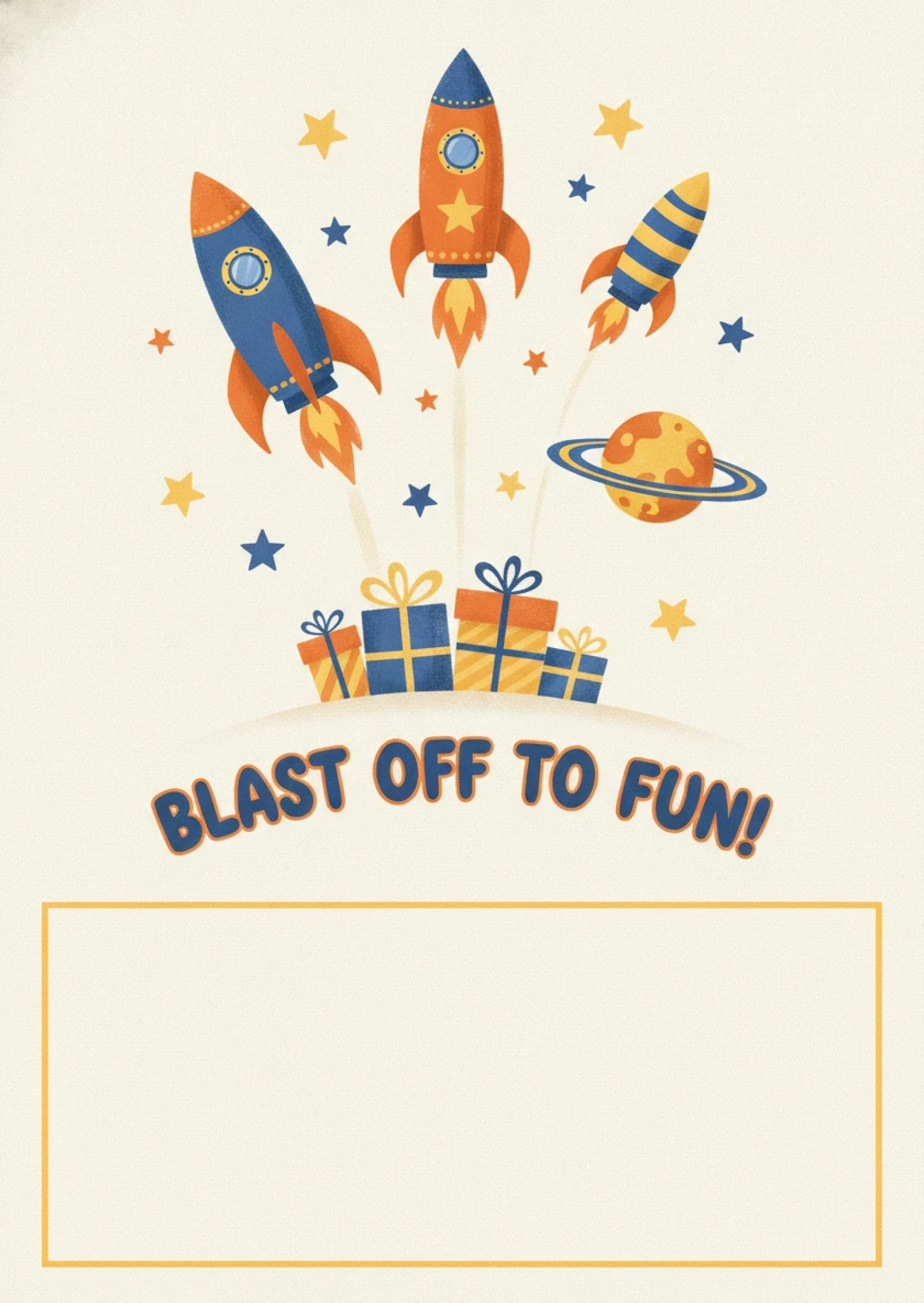 Blast Off To Fun!