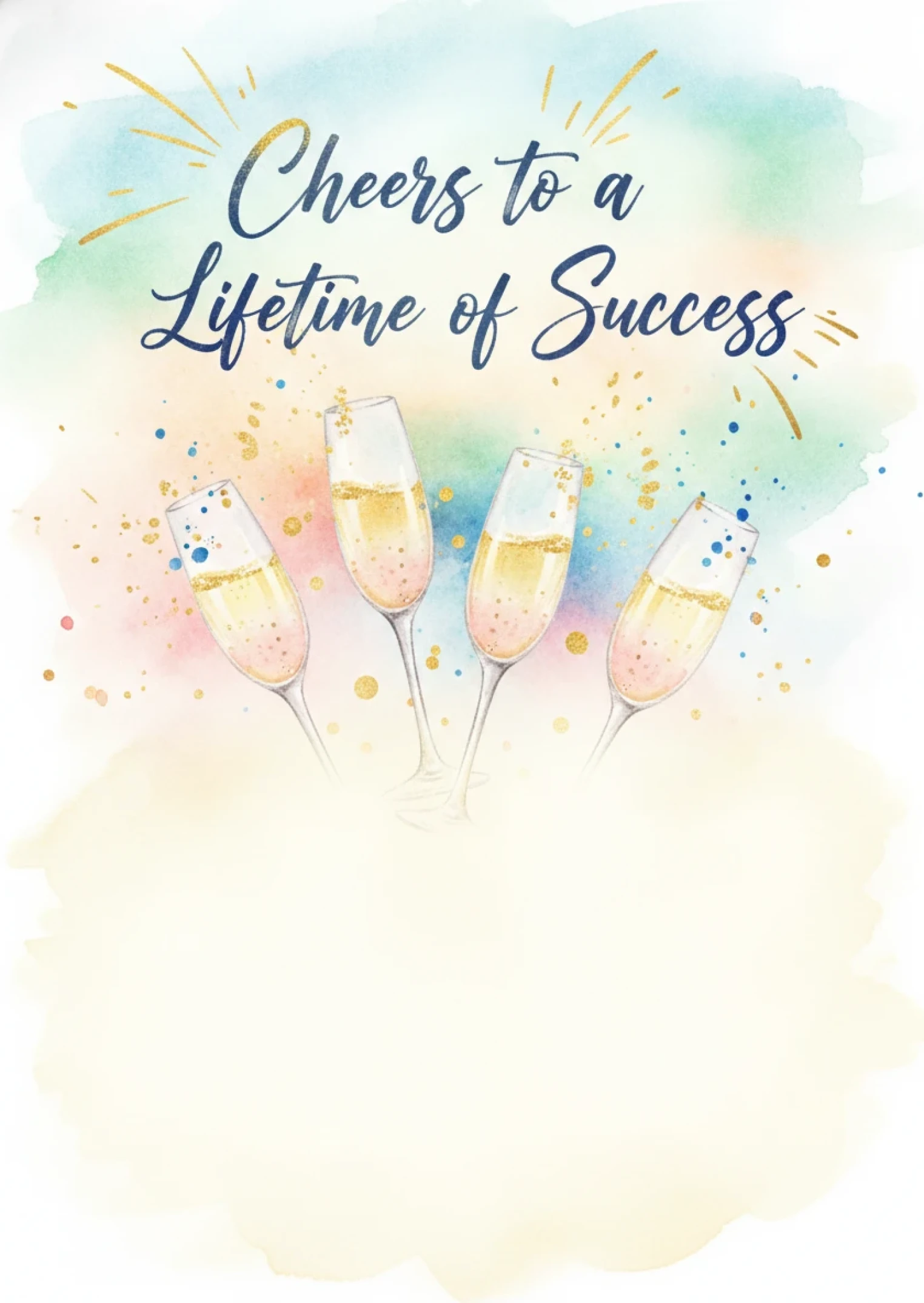 Cheers To New Beginnings