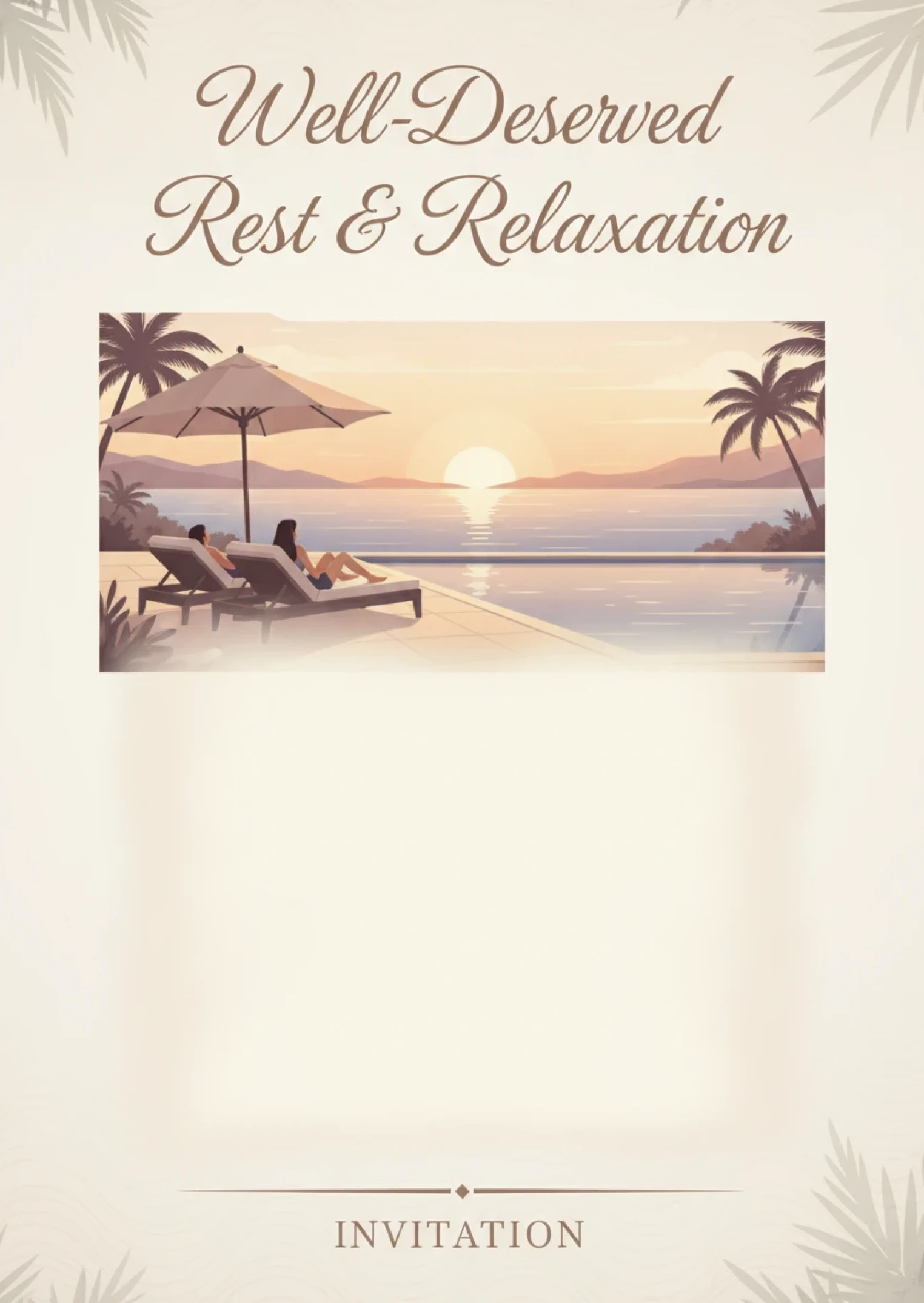 Rest & Relaxation Retreat