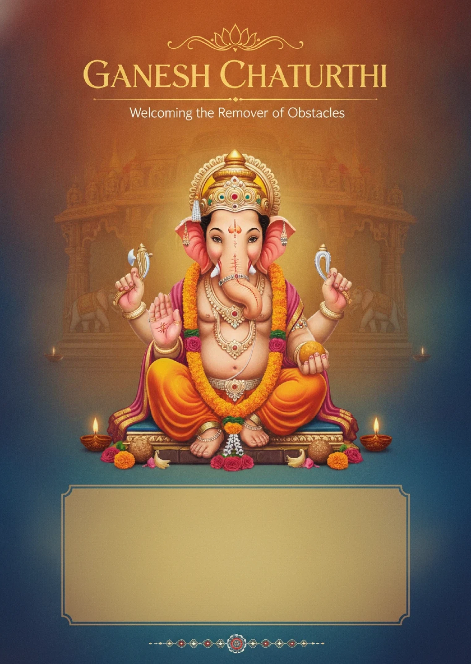 Celebrate Ganesh Chaturthi