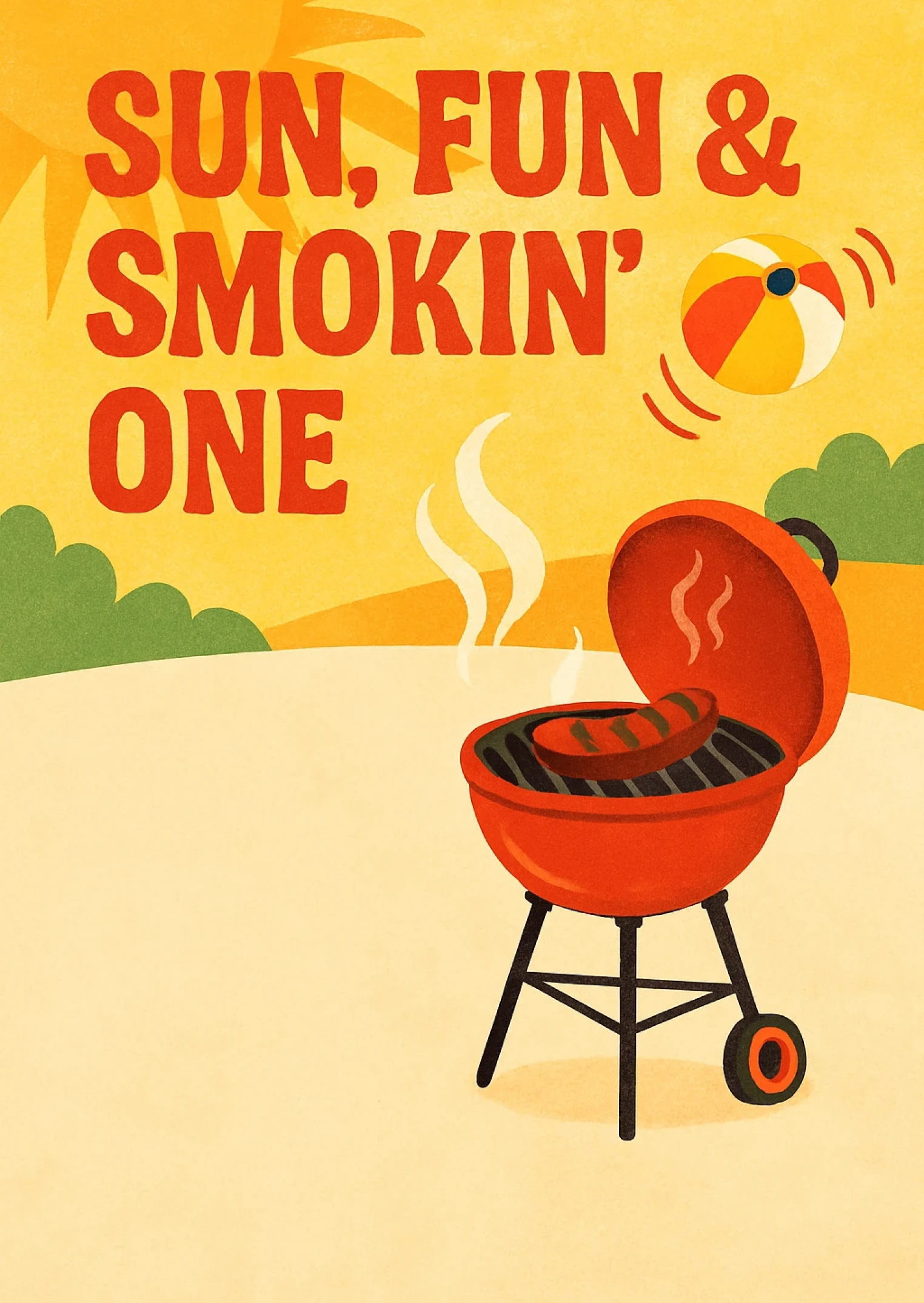 Grill Party Invitation