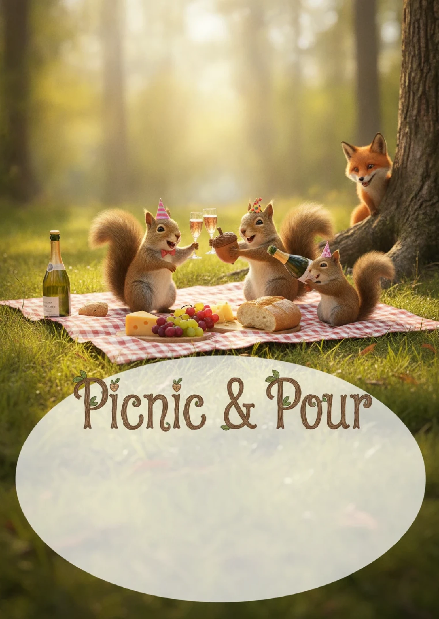 Squirrel Picnic Party