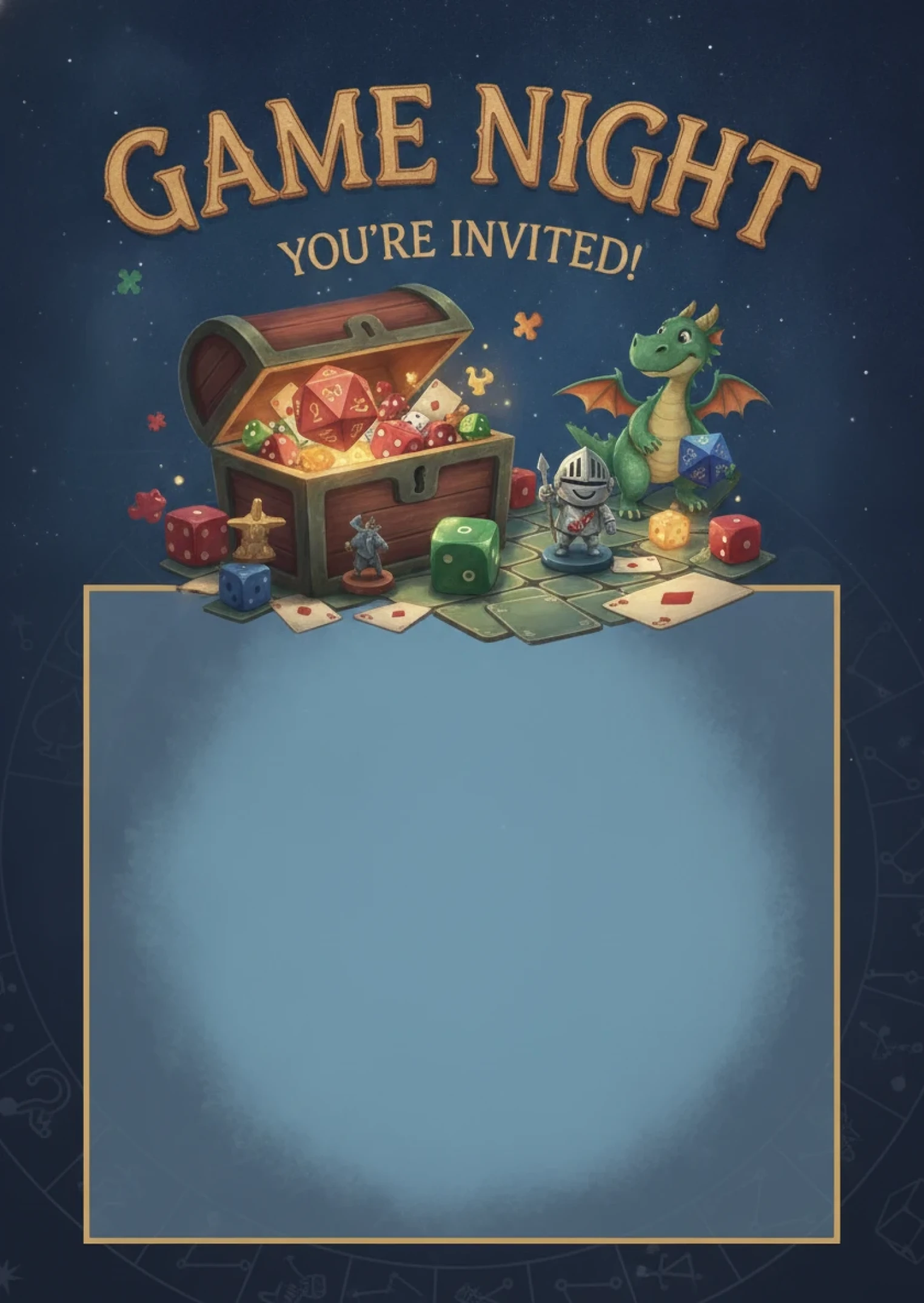 Game Night Invitation
