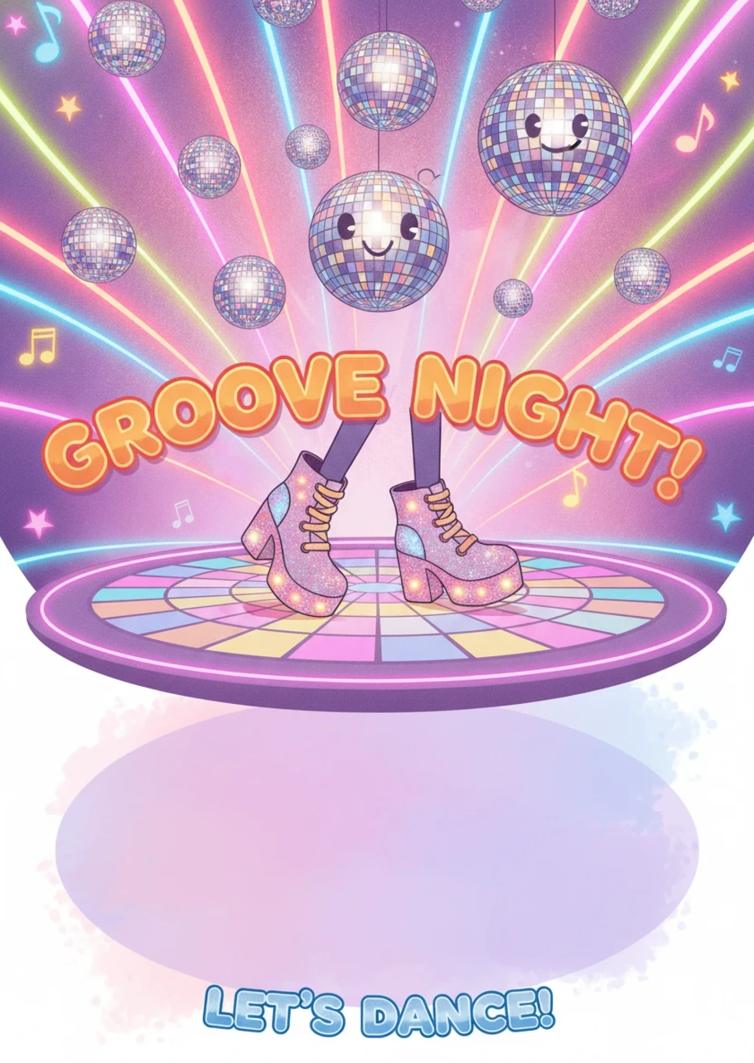 Dance Party Invitation