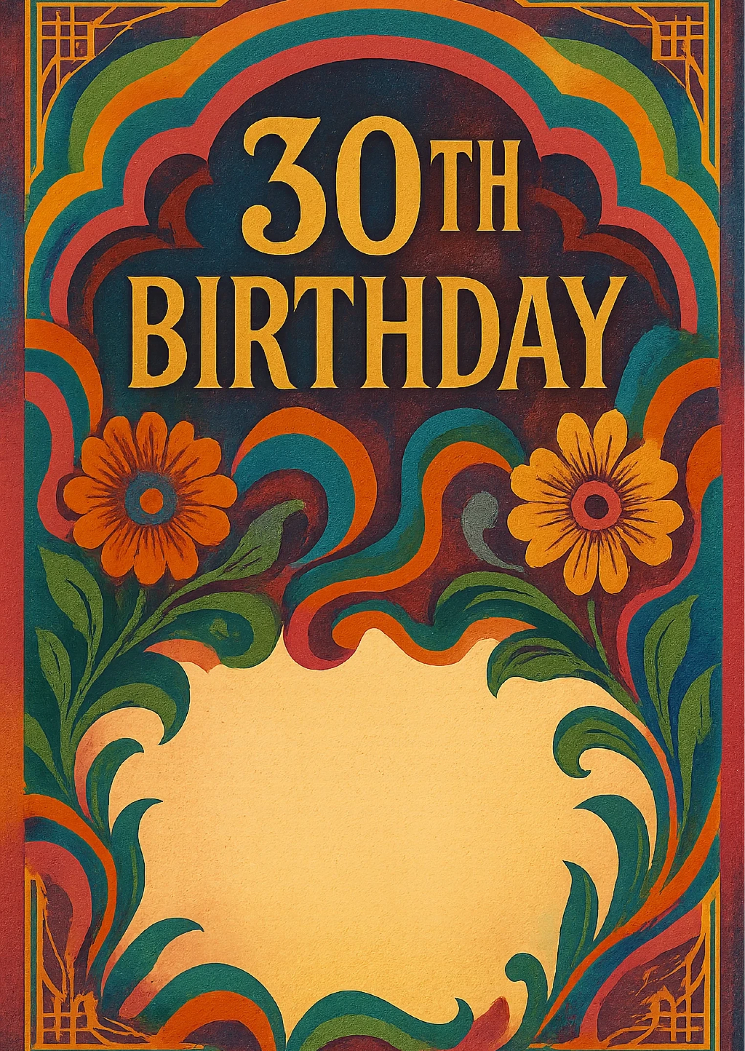 Colorful Birthday Celebration