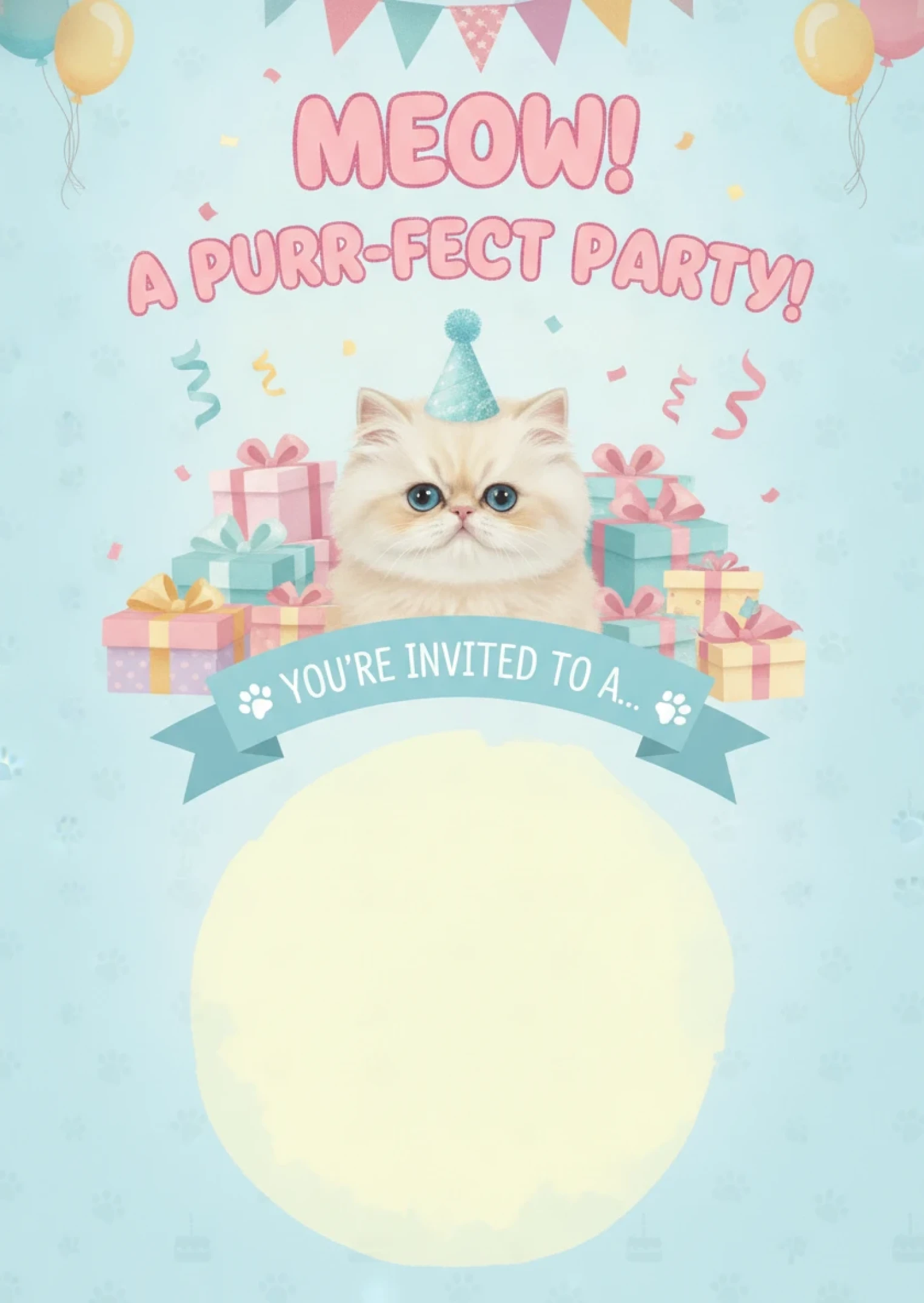 Purr-Fect Birthday Bash