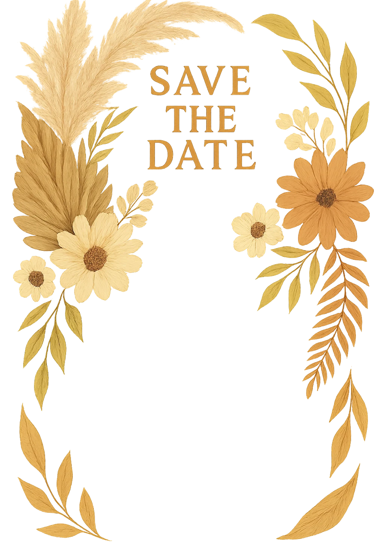 Autumn Wedding Invitation