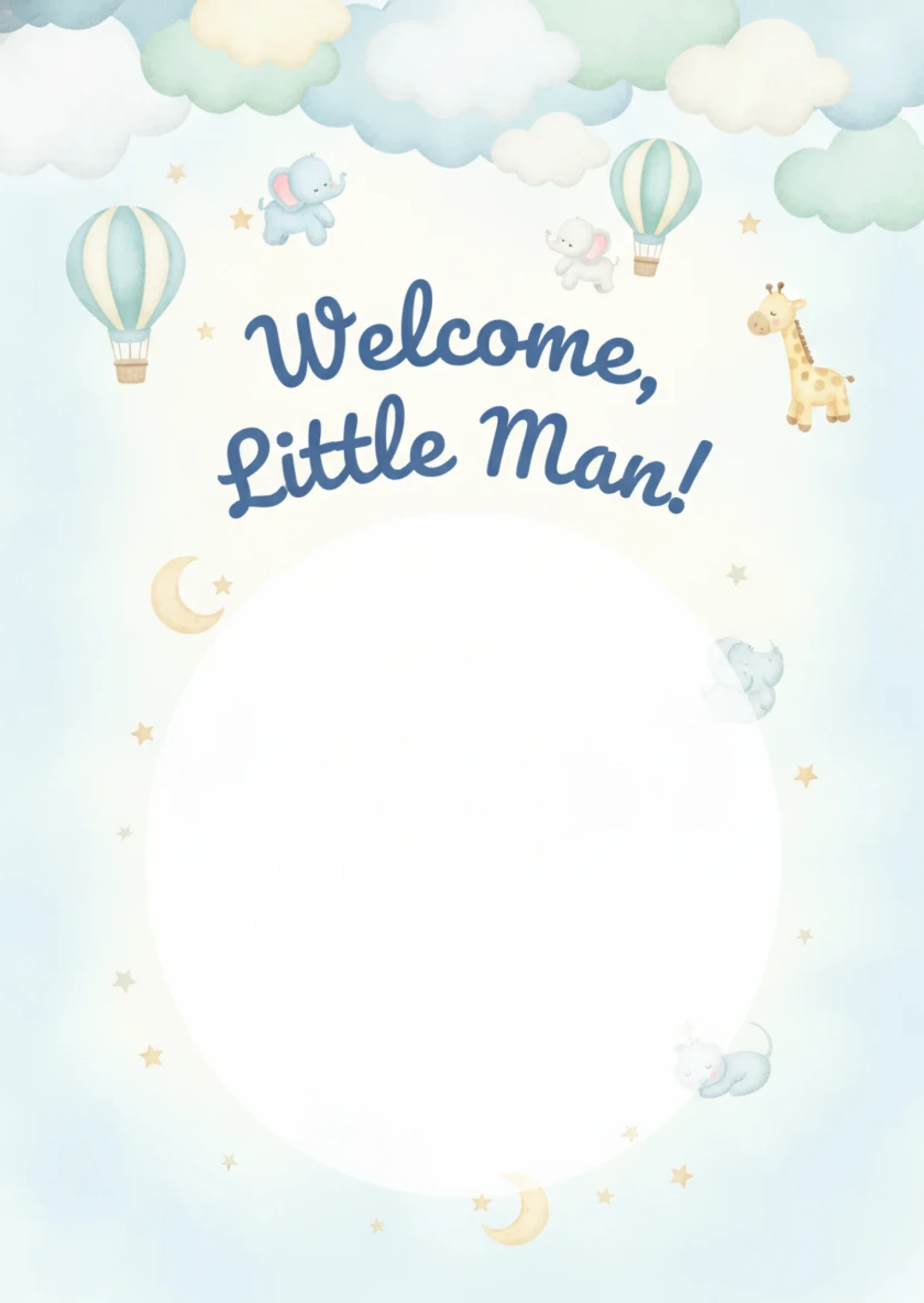Welcome Little Man