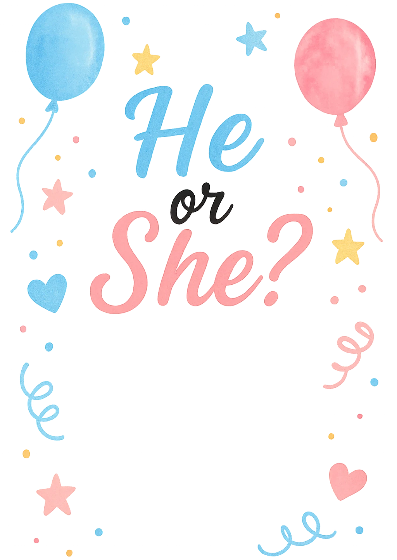 Gender Reveal Party