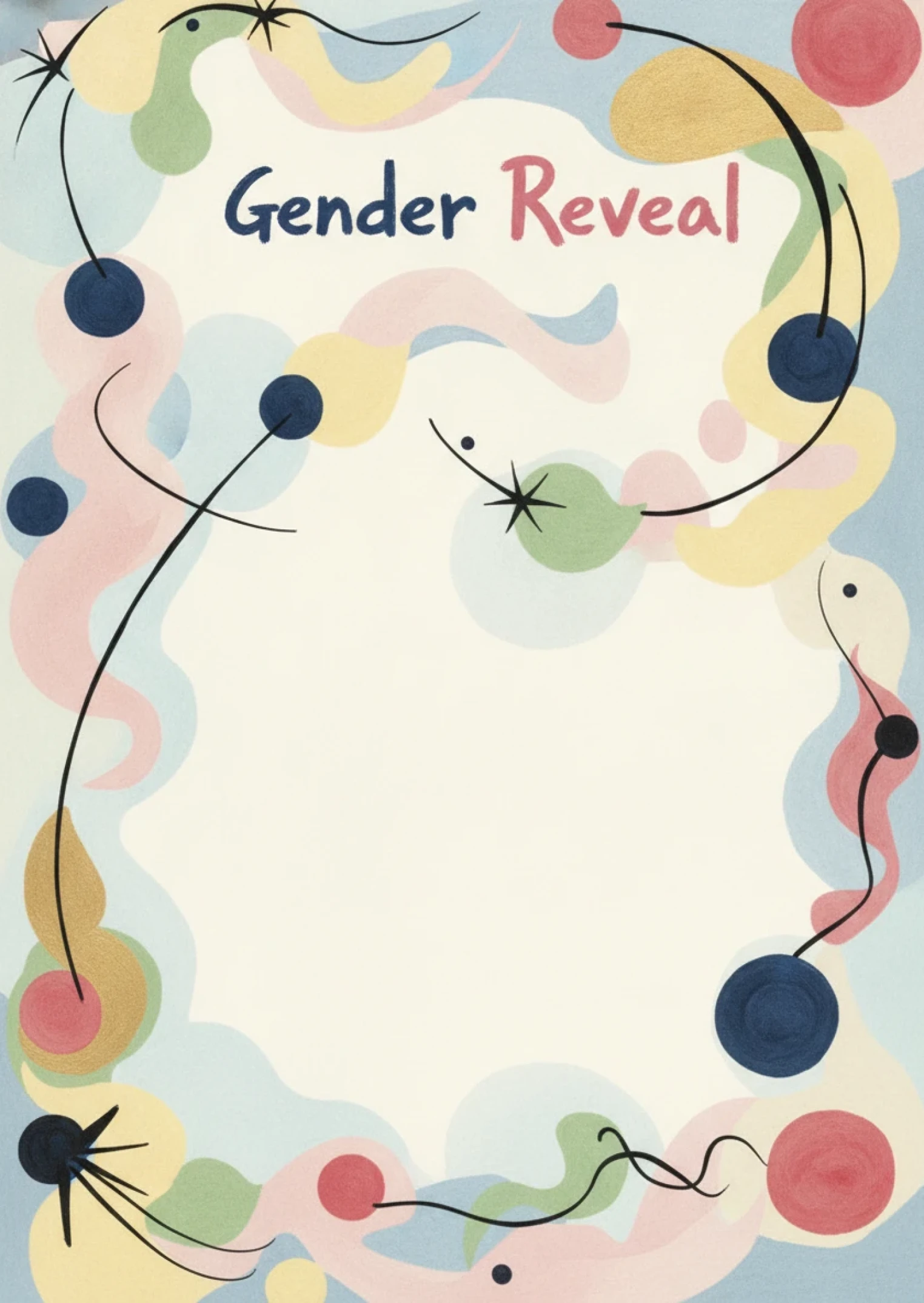 Gender Reveal Celebration