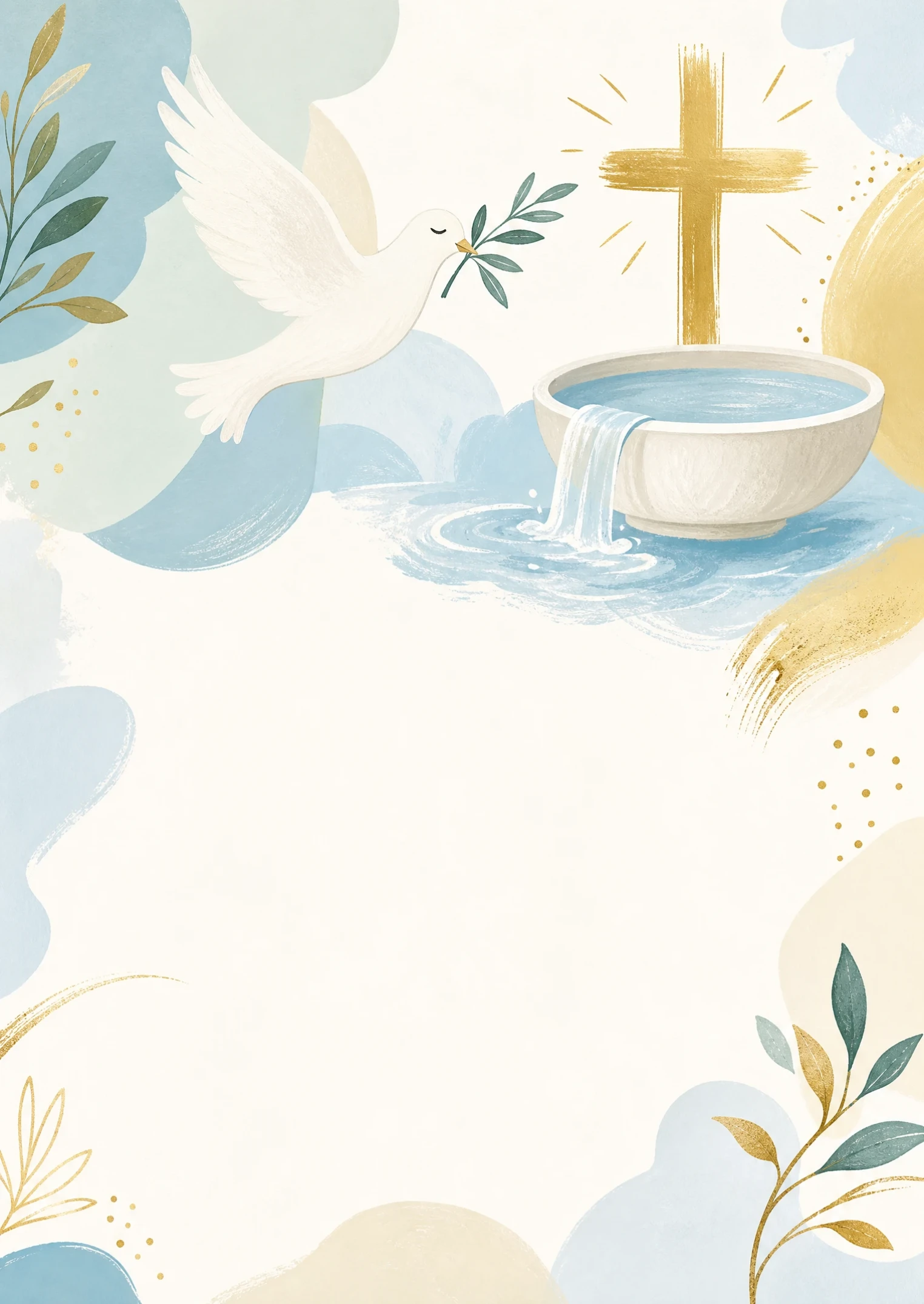 Dove And Water Celebration