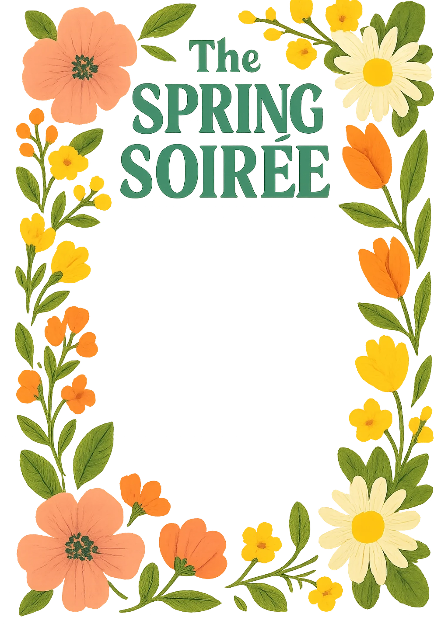 Spring Soirée Invitation