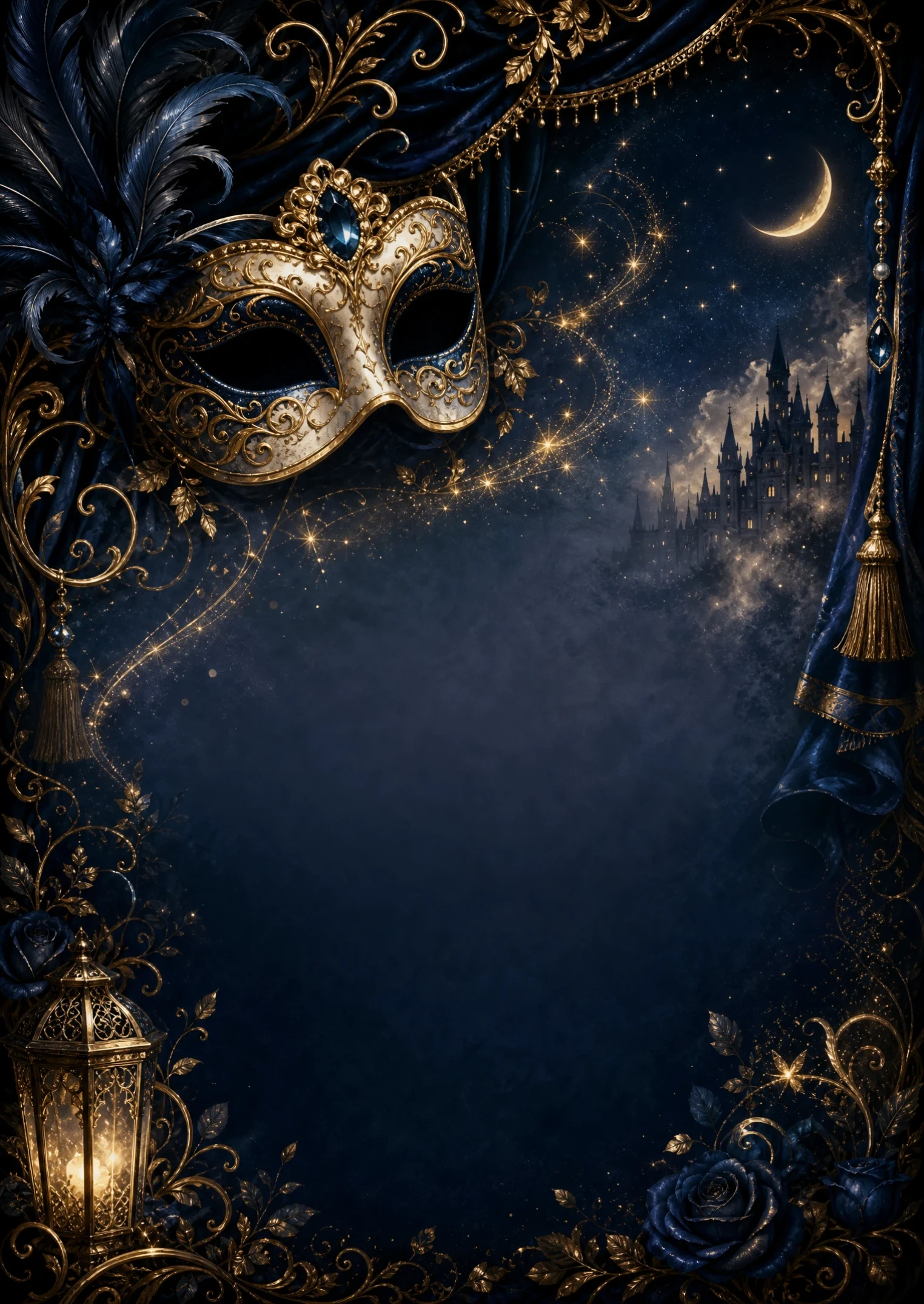 Masquerade Ball Invitation