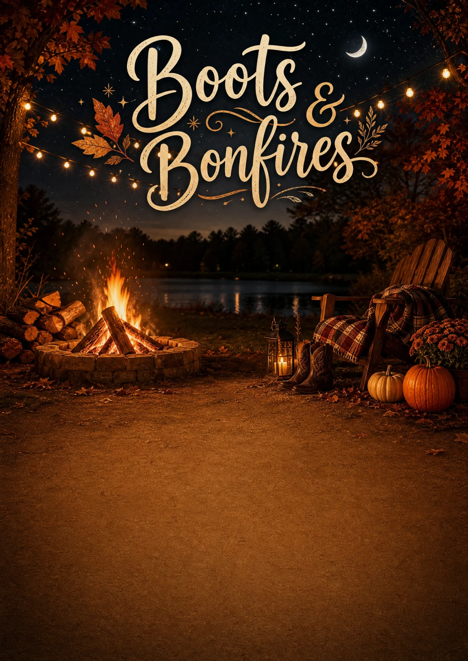 Cozy Evening Bonfire