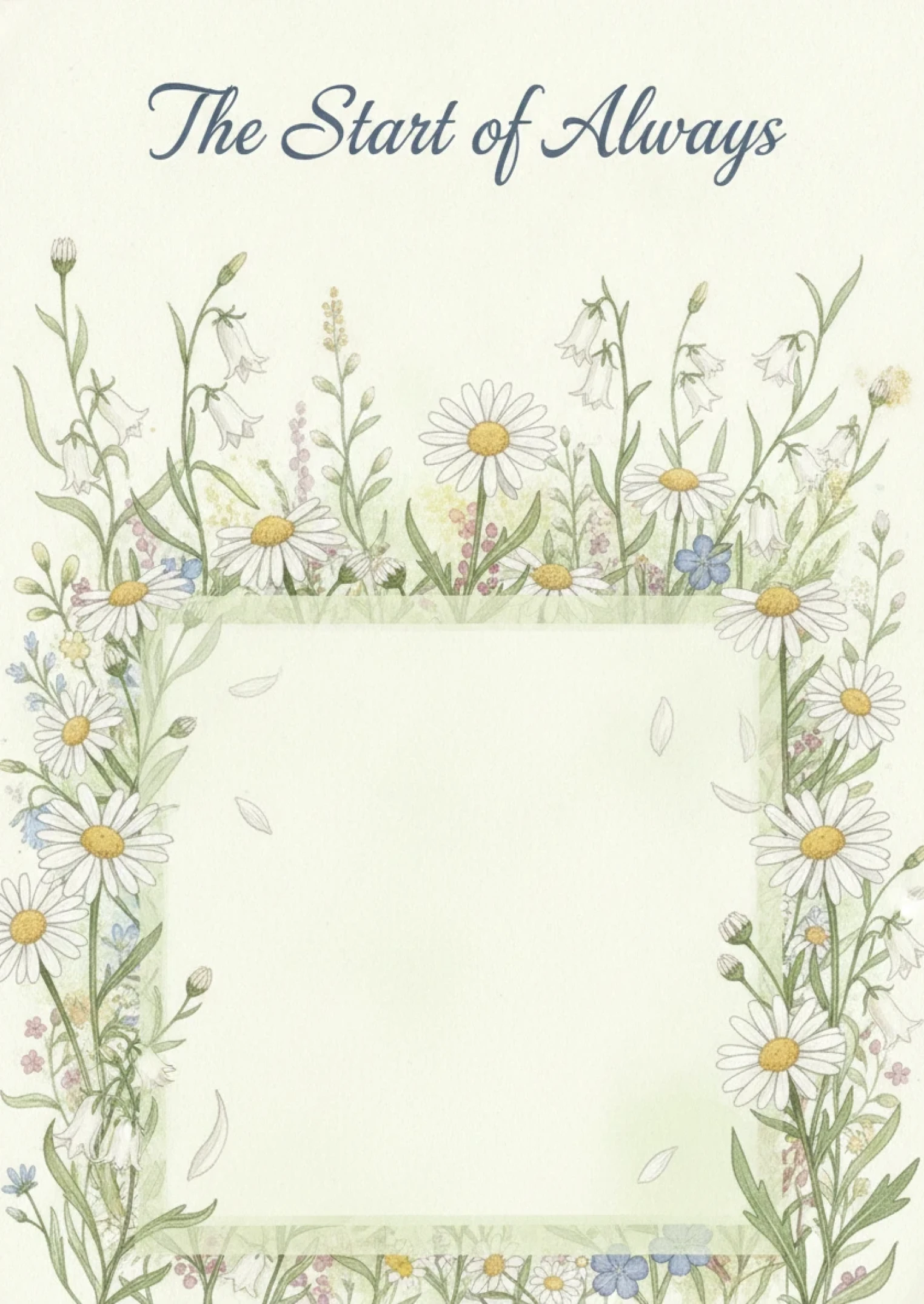 A Floral Beginning